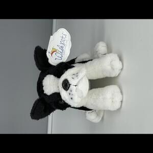 2002 Retired Boston Terrier Puppy Dog Wishpets - Joby - Displayed Only - Rare